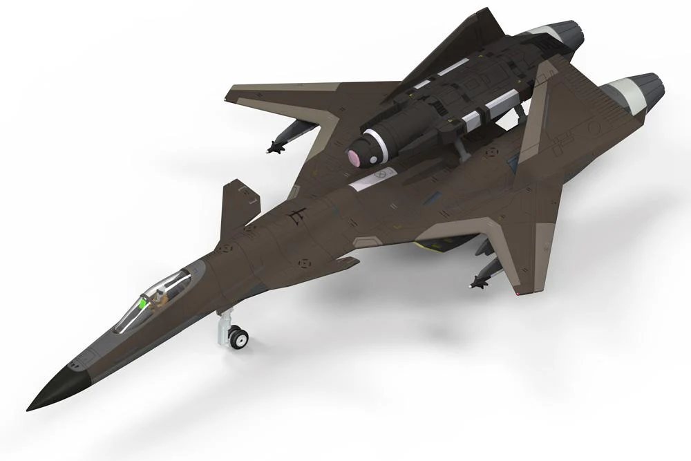 ACE Combat ADFX-01 (Modelers Edition) 1/144 Scale Model Kit - Image 2