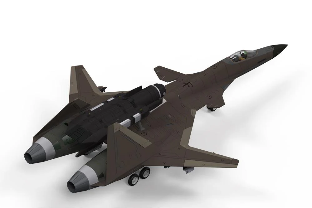 ACE Combat ADFX-01 (Modelers Edition) 1/144 Scale Model Kit - Image 3