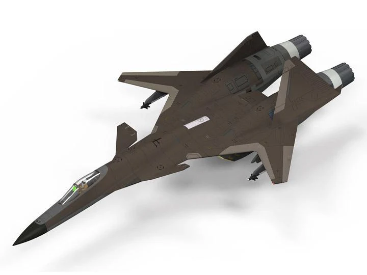 ACE Combat ADFX-01 (Modelers Edition) 1/144 Scale Model Kit - Image 5