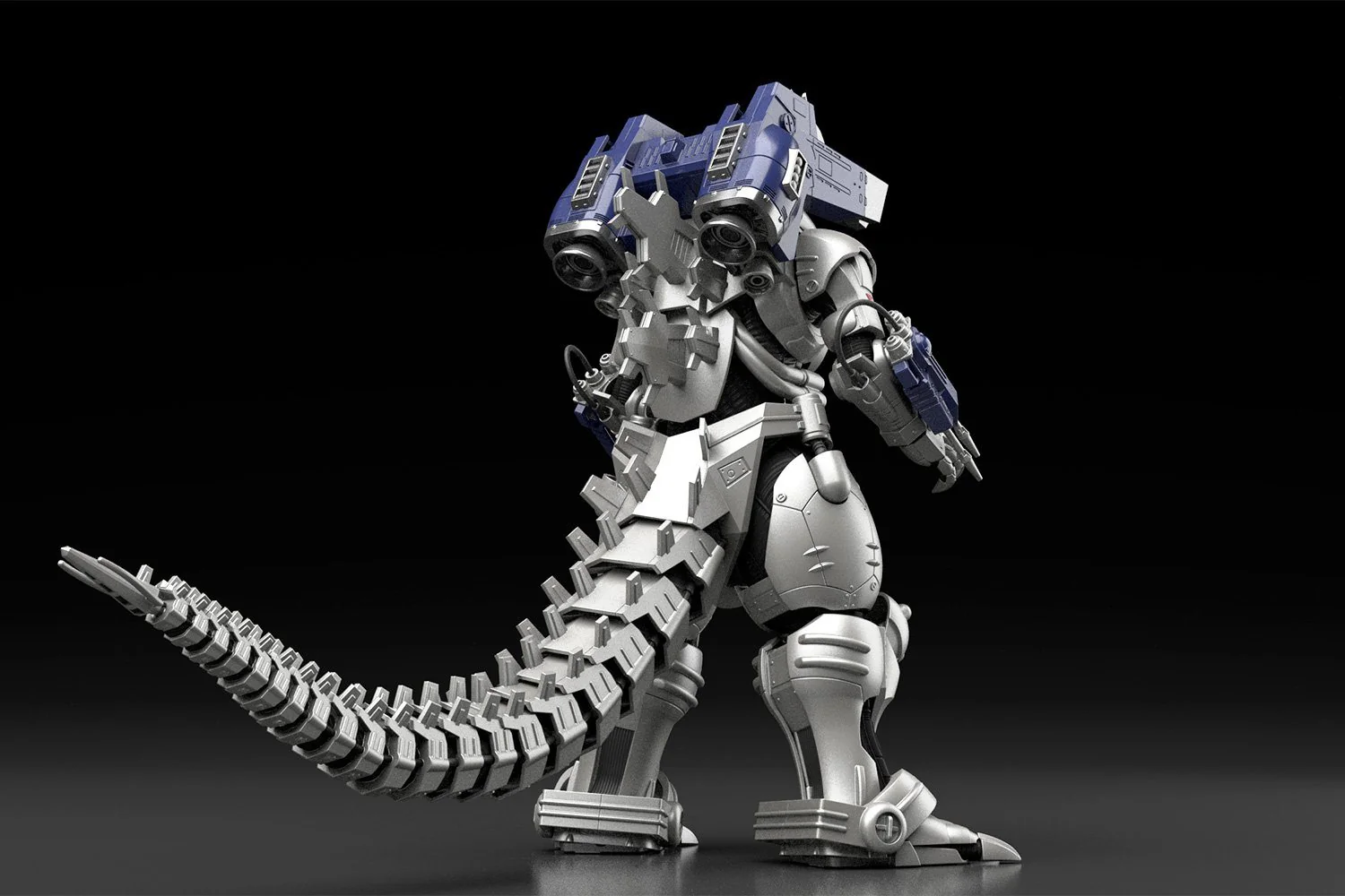 ACKS GODZILLA AGAINST MECHAGODZILLA MODEL KIT: MFS-3 3-KIRYU WITH SHIRASAGI FULL COMPLETE VER. - Image 4