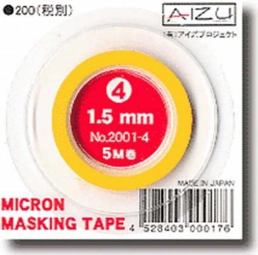 Aizu 1.5mm x 5m Micron Masking Tape 2001-4