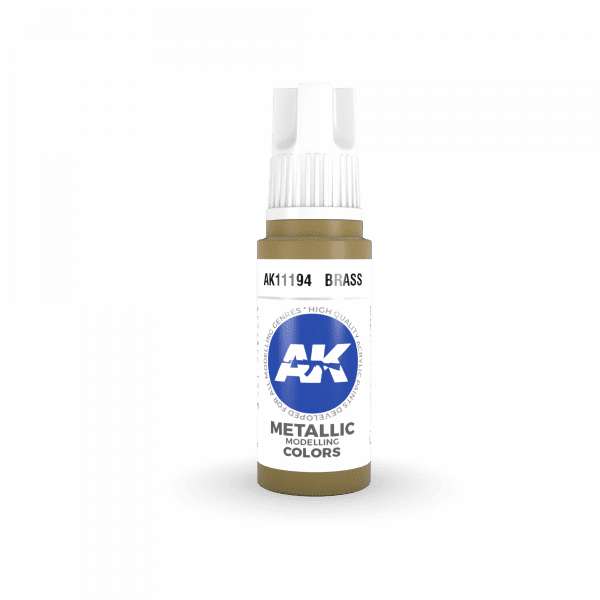 AK Interactive 3rd Gen Acrylic Brass 17ml - Image 2