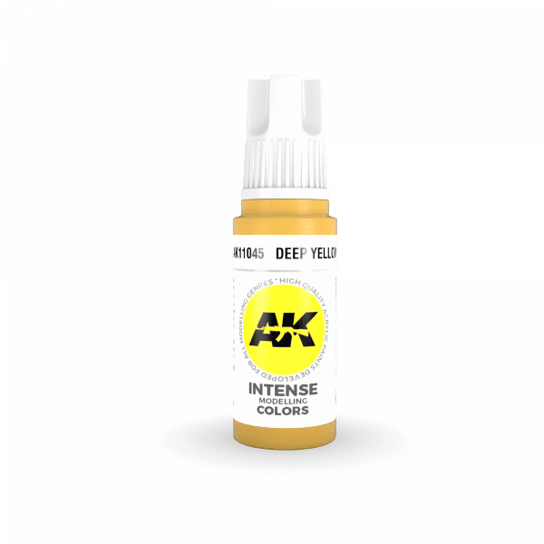 AK Interactive 3rd Gen Acrylic Deep Yellow 17ml - Image 2