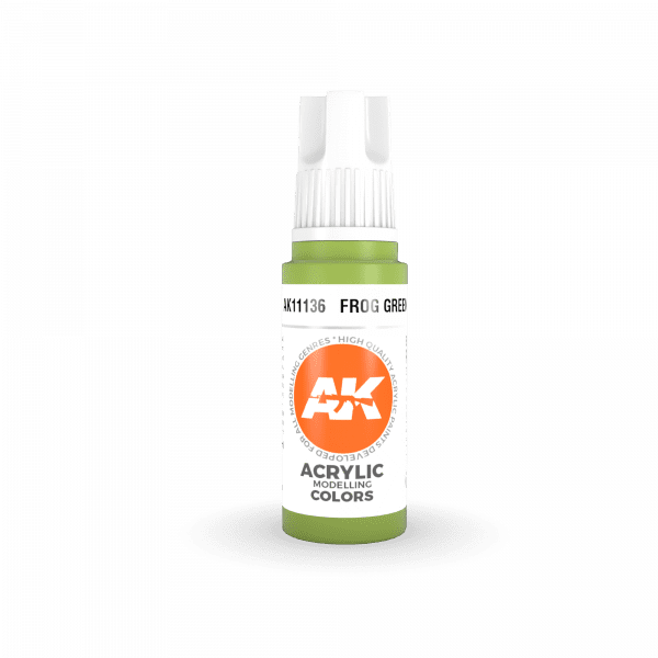 AK Interactive 3rd Gen Acrylic Frog Green 17ml - Image 2