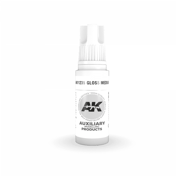 AK Interactive 3rd Gen Acrylic Gloss Medium 17ml - Image 2