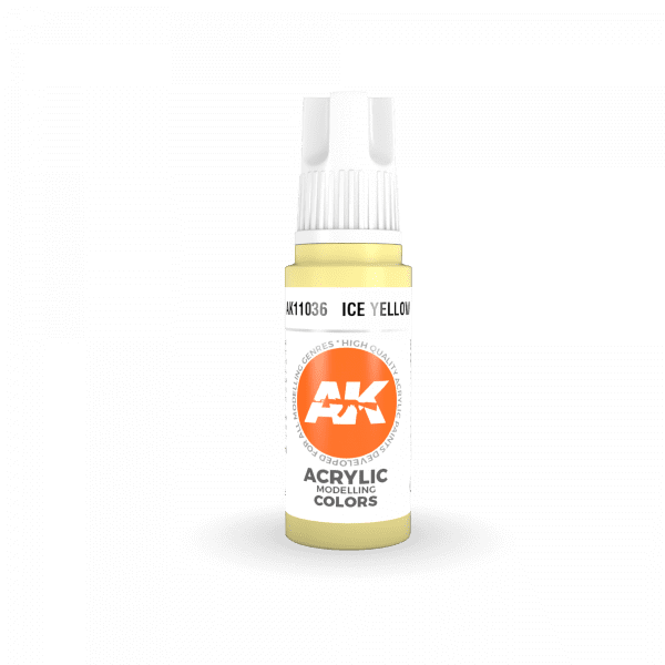 AK Interactive 3rd Gen Acrylic Ice Yellow 17ml - Image 2