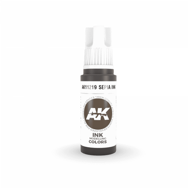 AK Interactive 3rd Gen Acrylic Octopus INK 17ml - Image 2