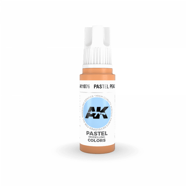 AK Interactive 3rd Gen Acrylic Pastel Peach 17ml - Image 2