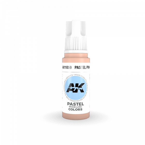 AK Interactive 3rd Gen Acrylic Pastel Pink 17ml - Image 2