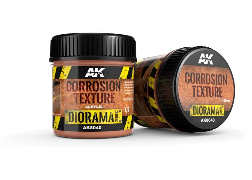 AK Interactive Corrosion Texture - 100ml (Acrylic)