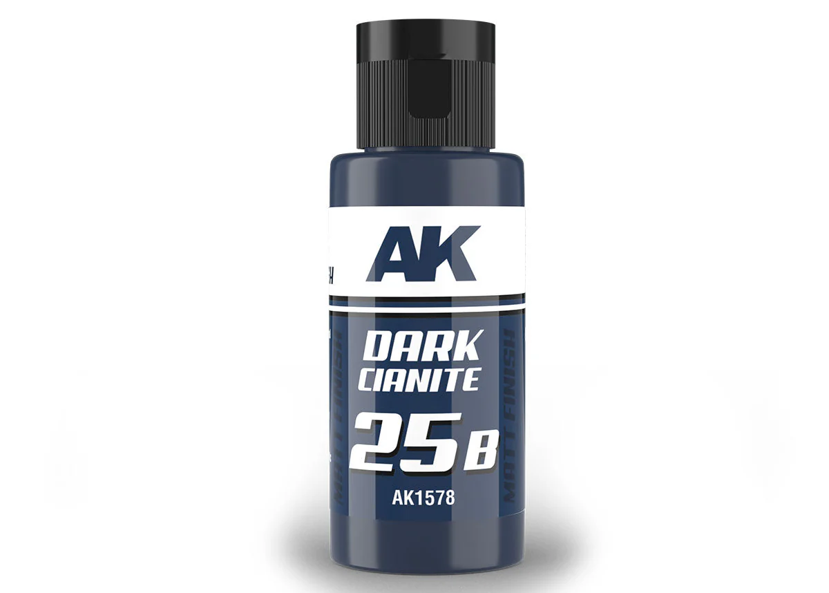 AK Interactive Dual Exo 25B - Dark Cianite 60ml