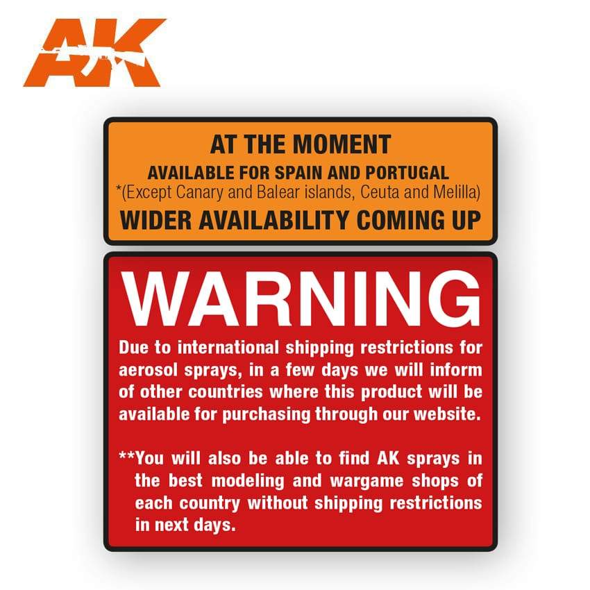 AK Interactive Matt Varnish Spray (USA) 400ML - Image 3