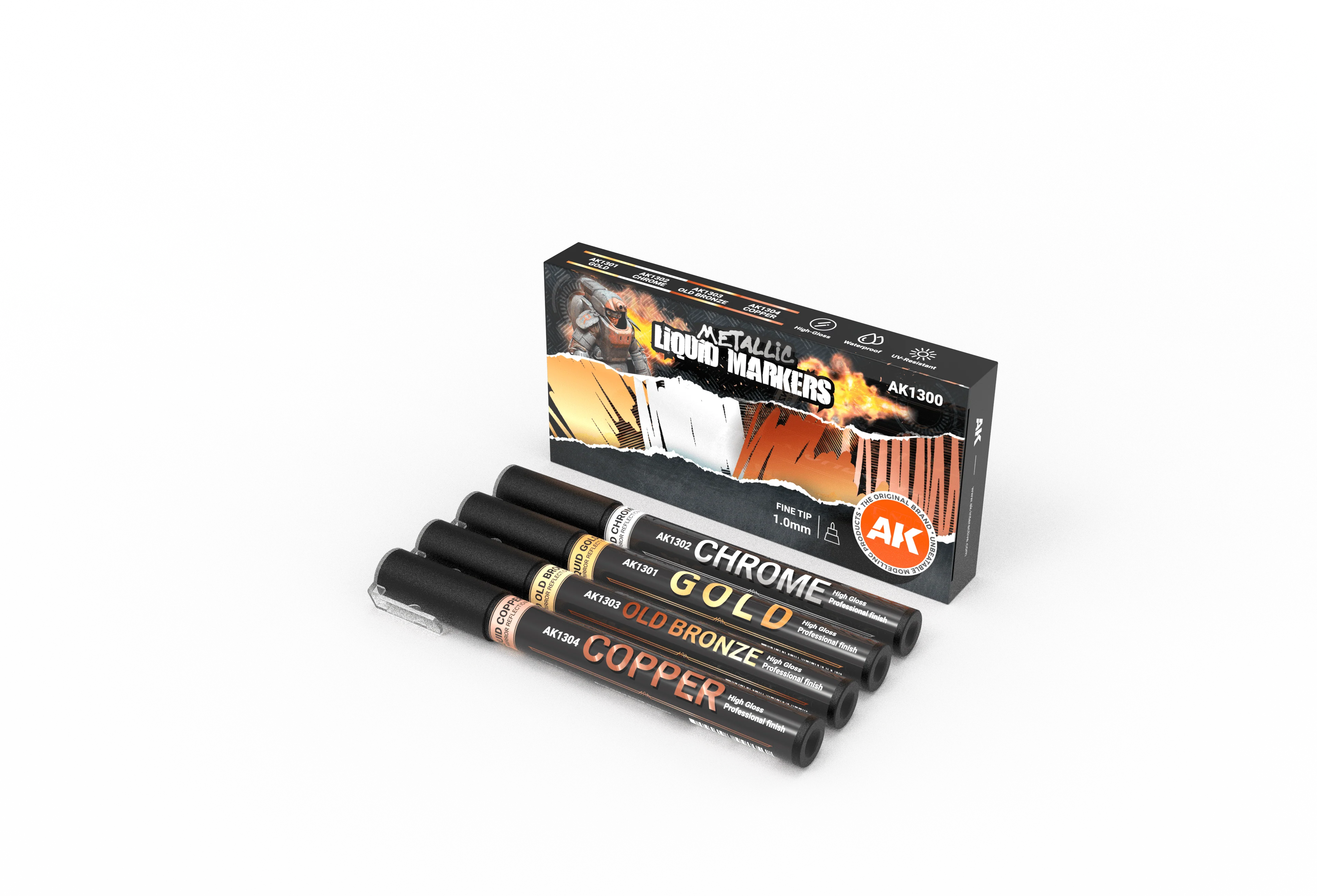 AK Interactive METALLIC MARKERS - Image 10