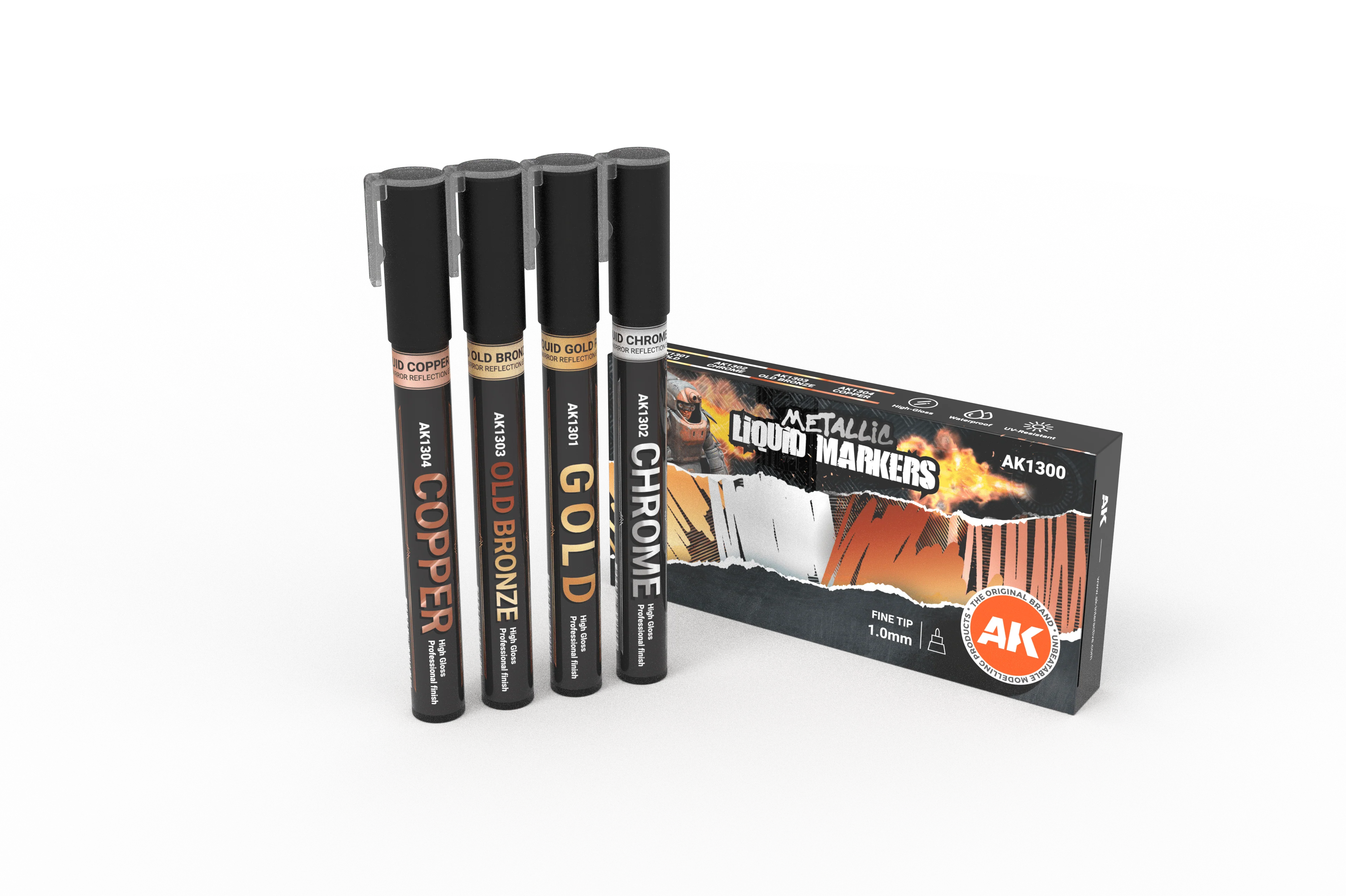 AK Interactive METALLIC MARKERS - Image 3