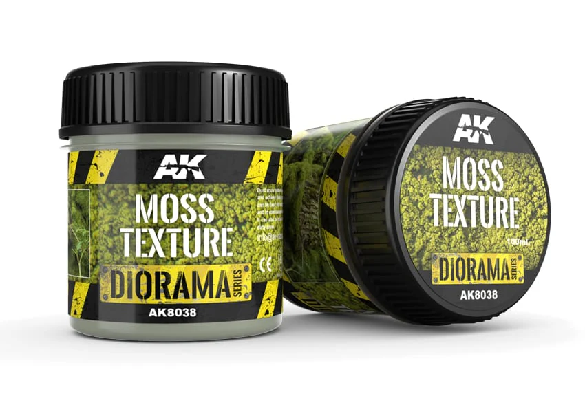 AK Interactive Moss Texture - 100ml (Foam)