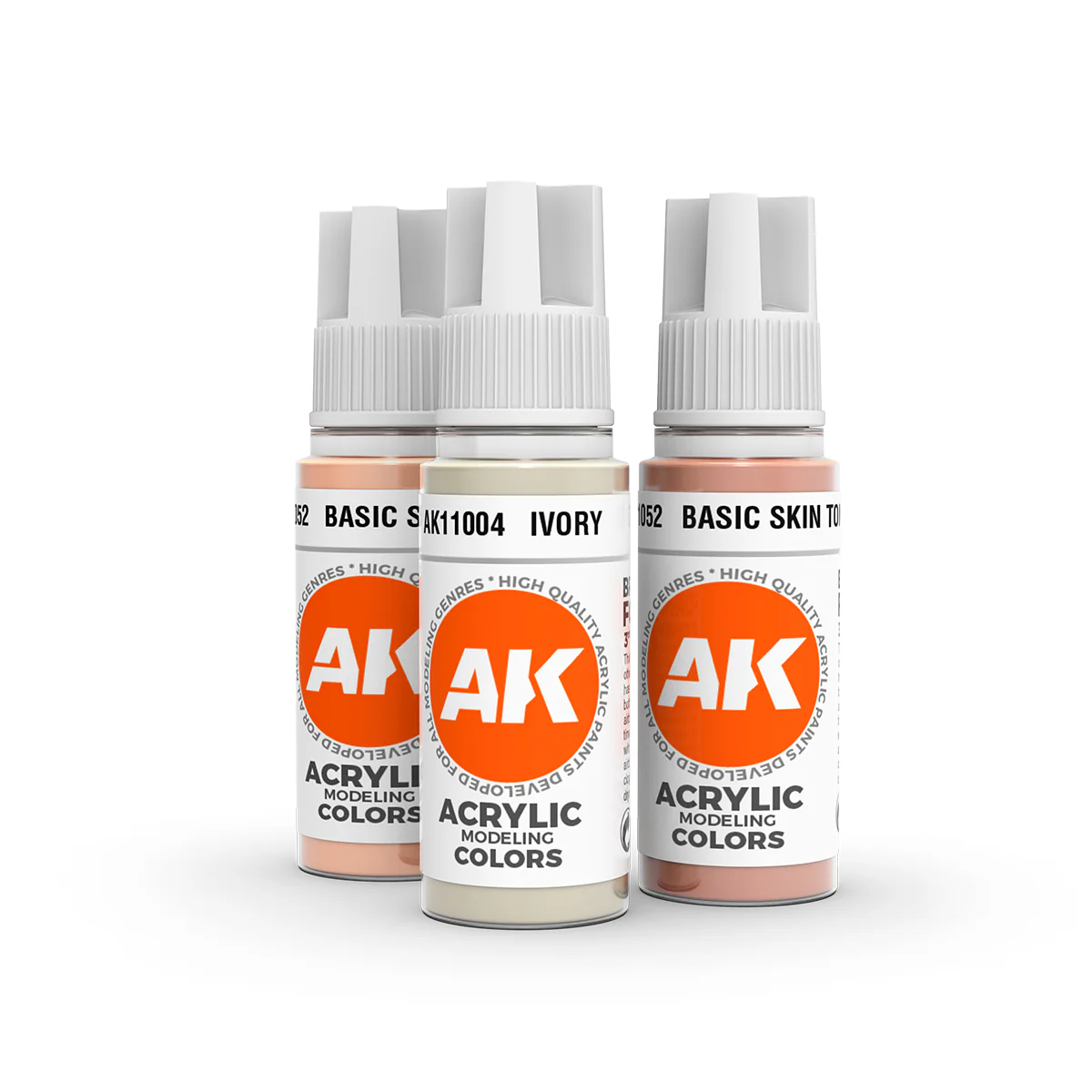 AK Interactive Painting Skin Tones Acrylic Paint Set - Image 3