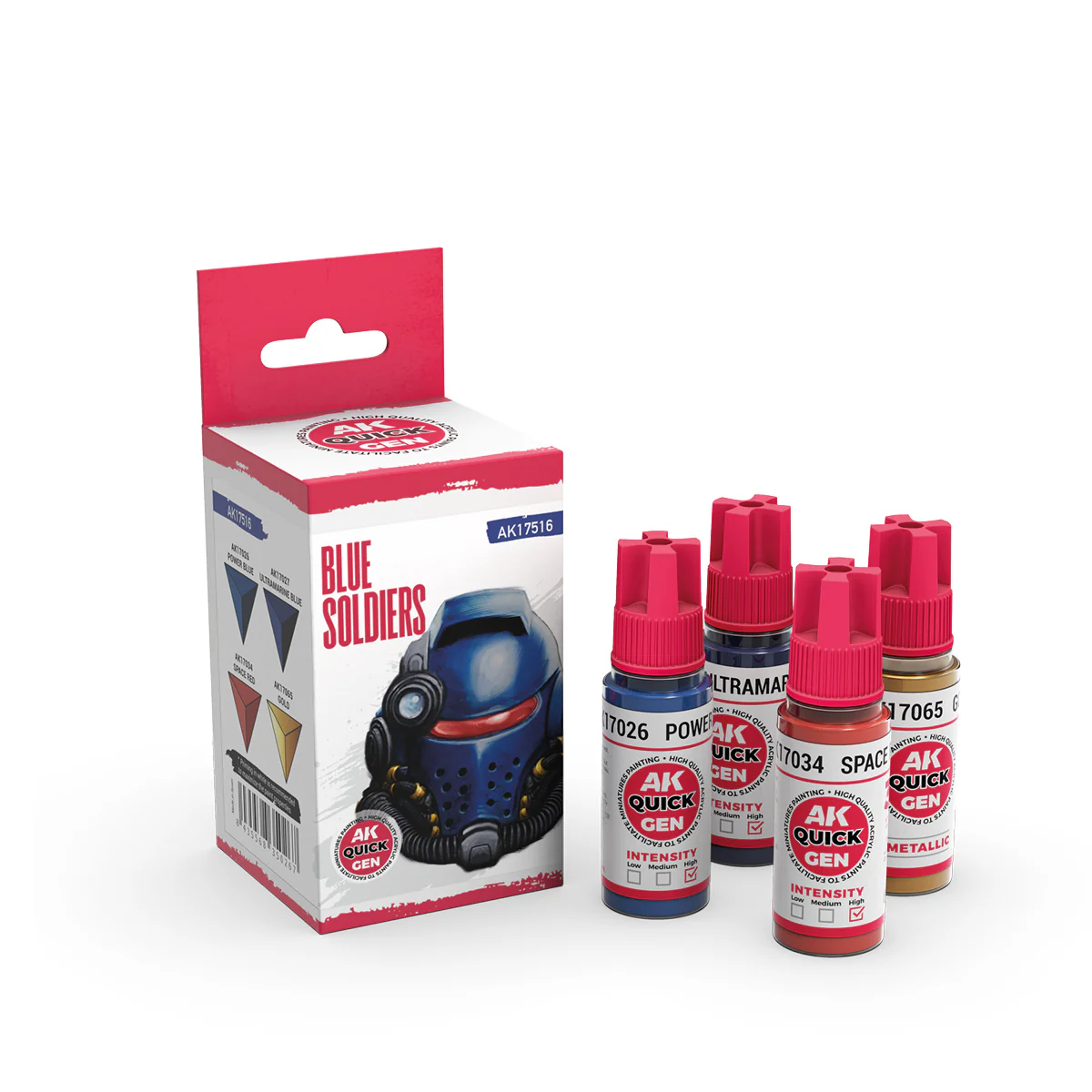 AK Interactive Quick Gen - Blue Soldiers (Set) - Image 2