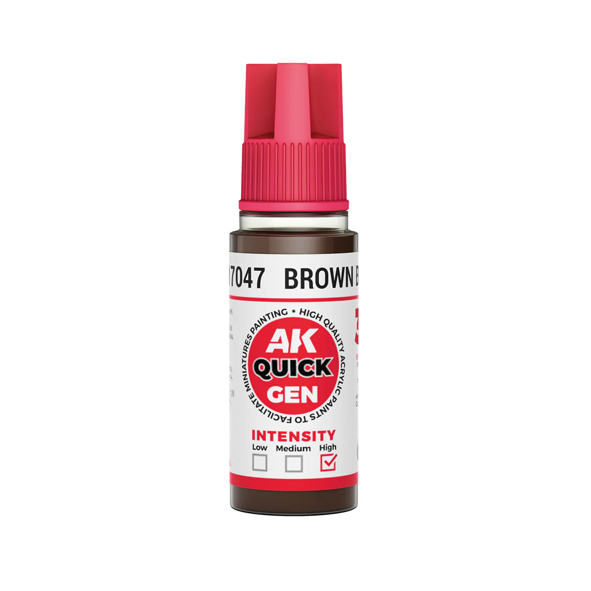 AK Interactive Quick Gen - Brown Black 18 ml