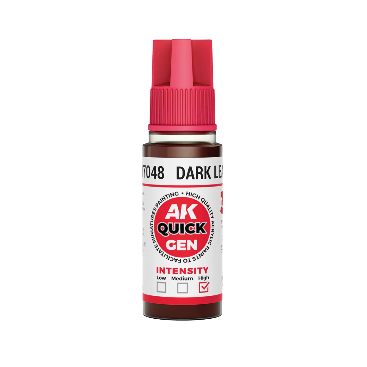 AK Interactive Quick Gen - Dark Leather 18 ml