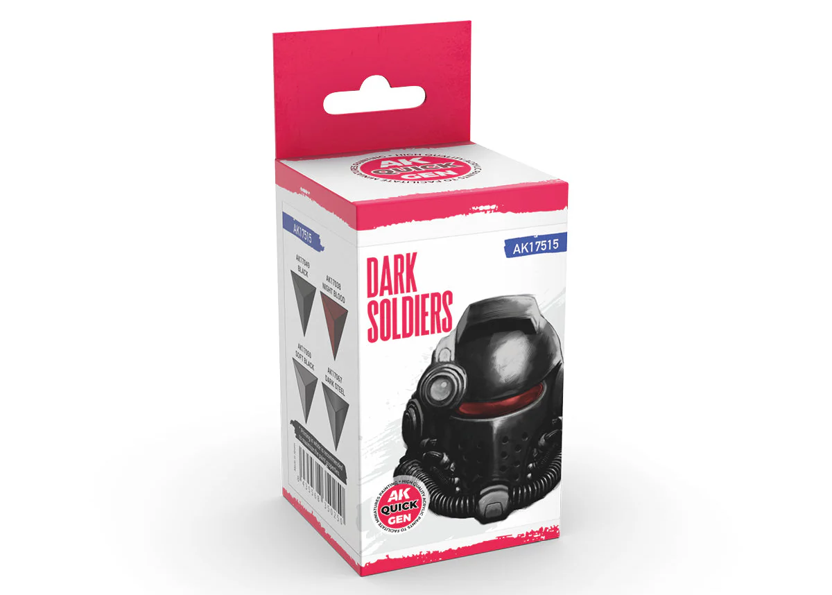 AK Interactive Quick Gen - Dark Soldiers (Set)