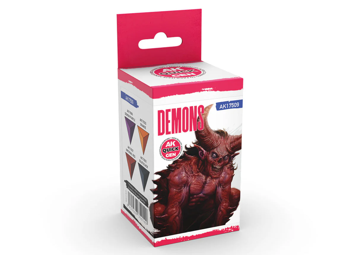 AK Interactive Quick Gen - Demons (Set)