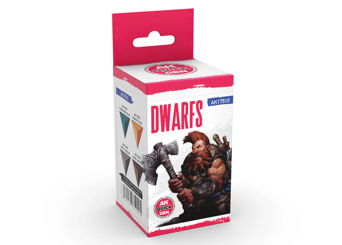 AK Interactive Quick Gen - Dwarfs (Set)