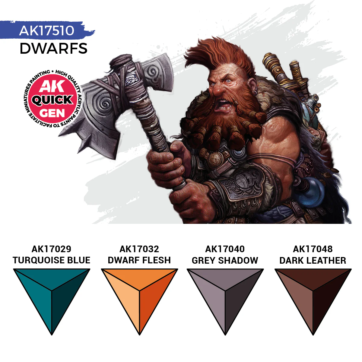 AK Interactive Quick Gen - Dwarfs (Set) - Image 3