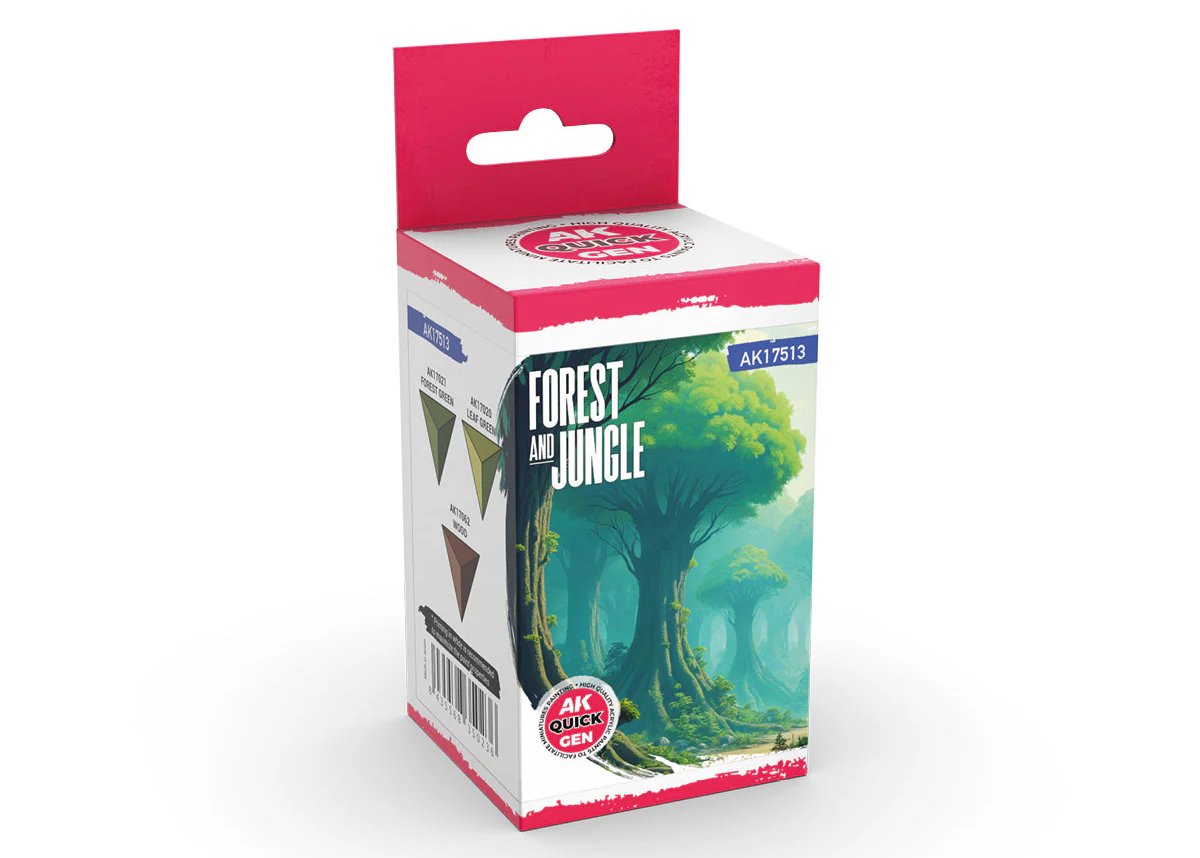AK Interactive Quick Gen - Forest & Jungle (Set)