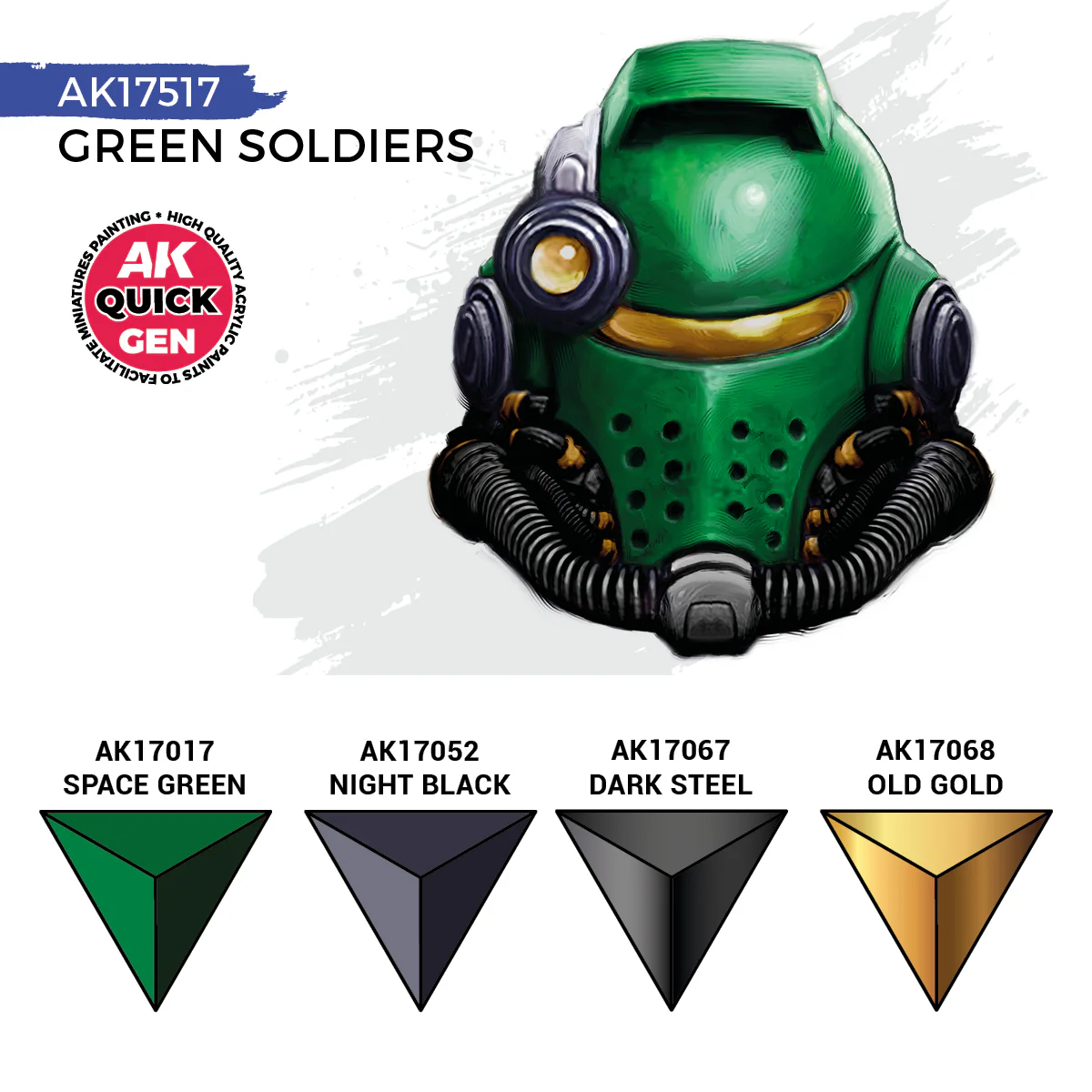 AK Interactive Quick Gen - Green Soldiers (Set) - Image 3