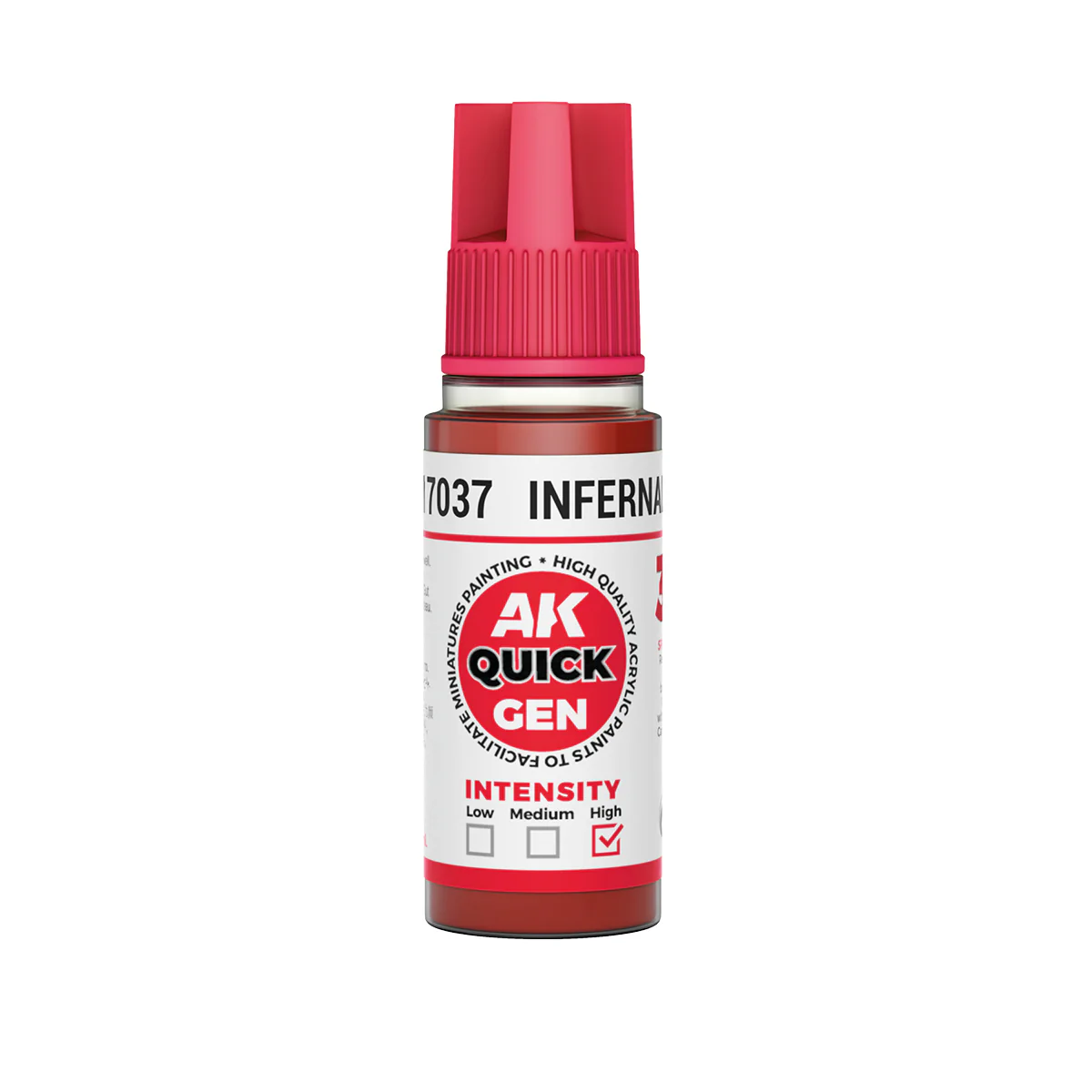 AK Interactive Quick Gen - Infernal Red 18 ml