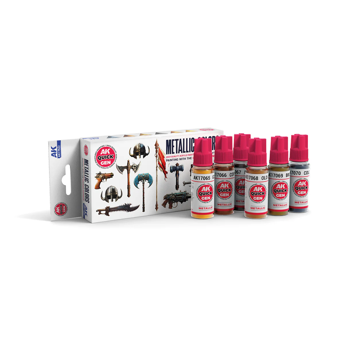 AK Interactive Quick Gen - Metallics (Set) - Image 2