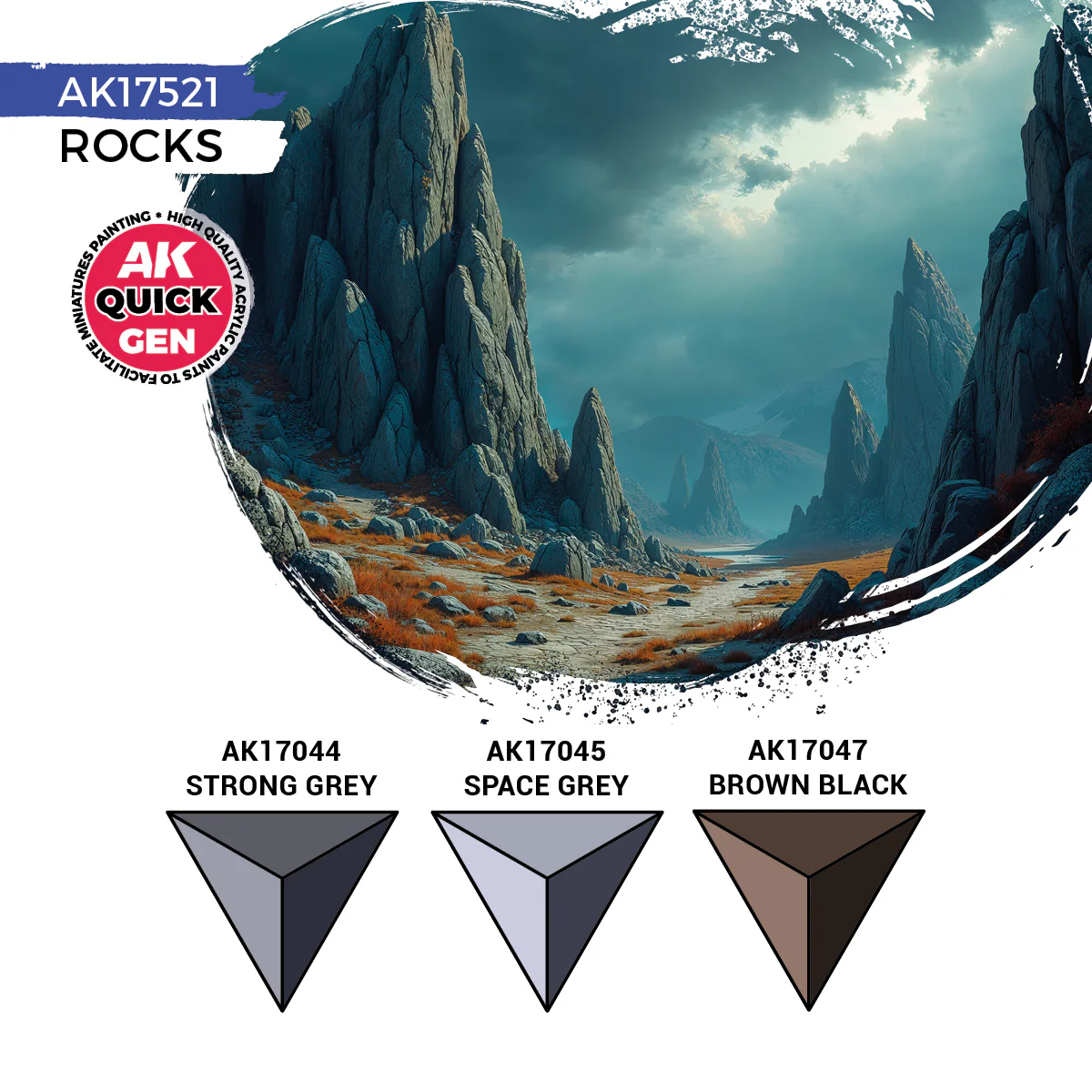 AK Interactive Quick Gen - Rocks (Set) - Image 3