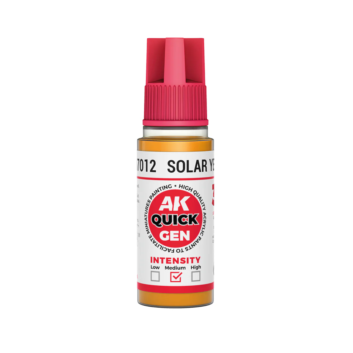 AK Interactive Quick Gen - Solar Yellow 18 ml