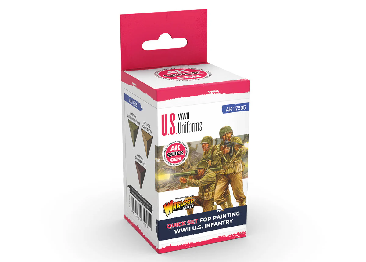 AK Interactive Quick Gen - Us Uniforms (Set)
