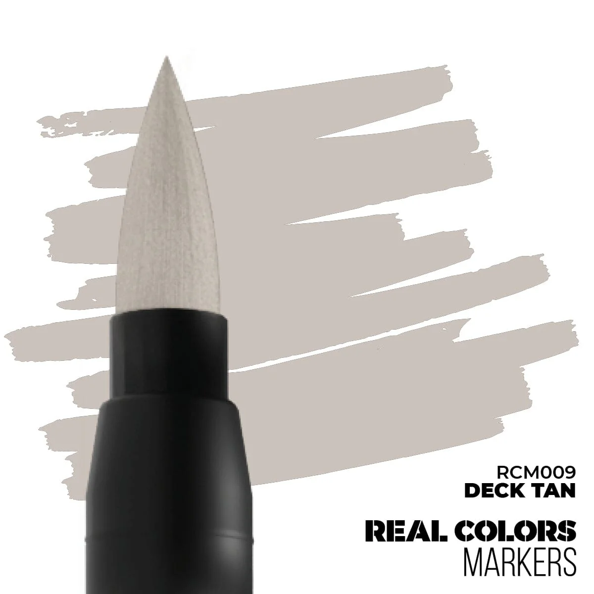 AK Interactive Real Colors Marker Deck Tan Acrylic Paint - Image 2