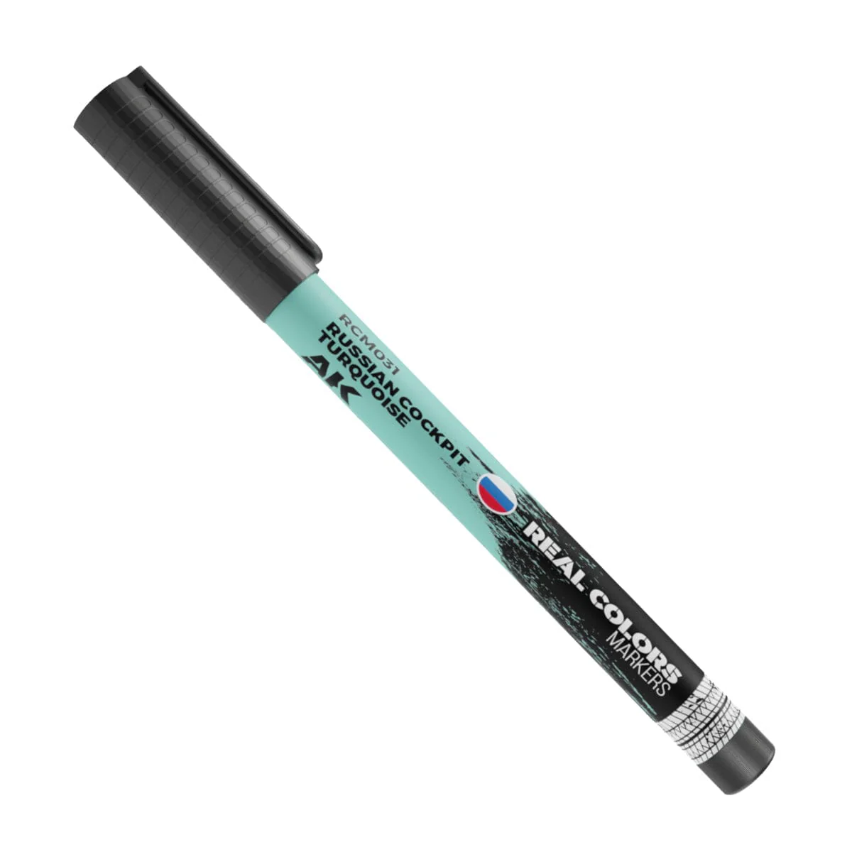 AK Interactive Real Colors Marker Russian Cockpit Turquoise Acrylic Paint