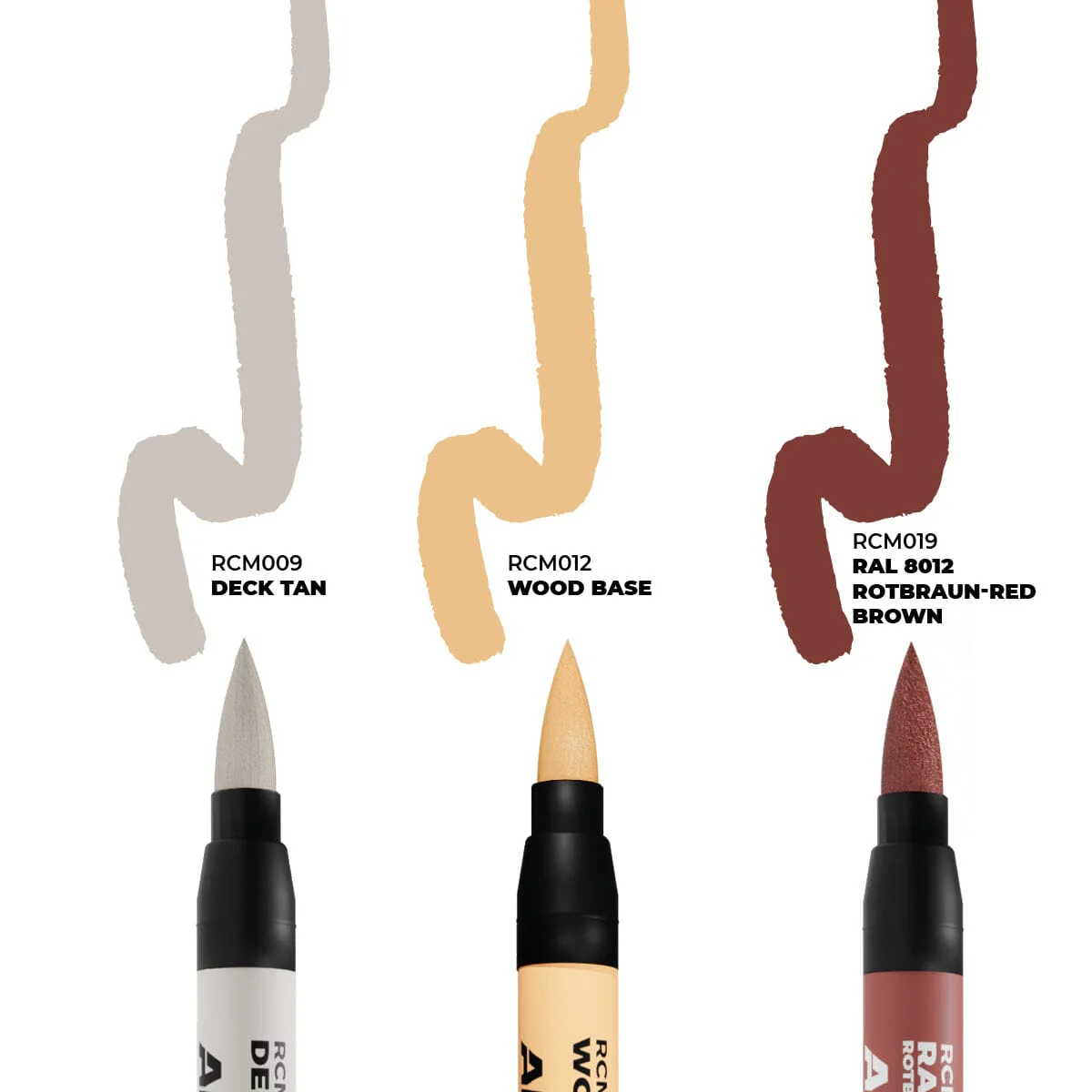 AK Interactive Real Colors Markers Ships & Decks - Set 3 Real Colors Markers - Image 2