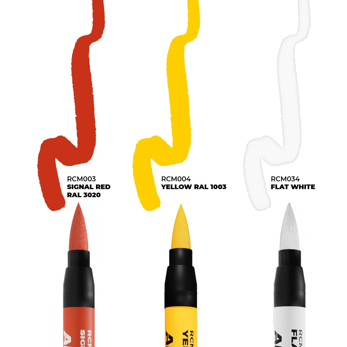 AK Interactive Real Colors Markers Tactical Markings - Set 3 Real Colors Markers - Image 2