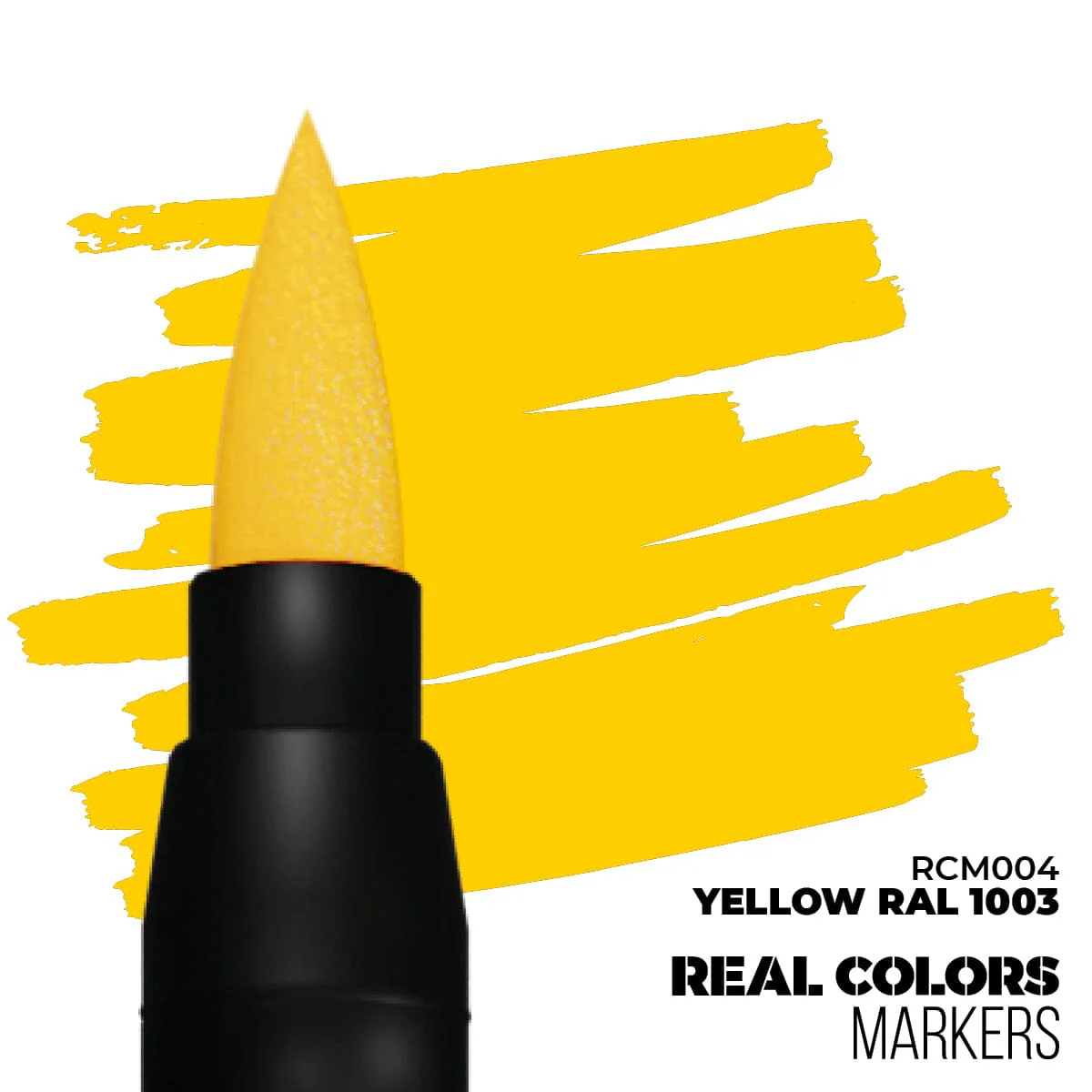 AK Interactive Real Colors Markers Yellow RAL 1003 - Image 2