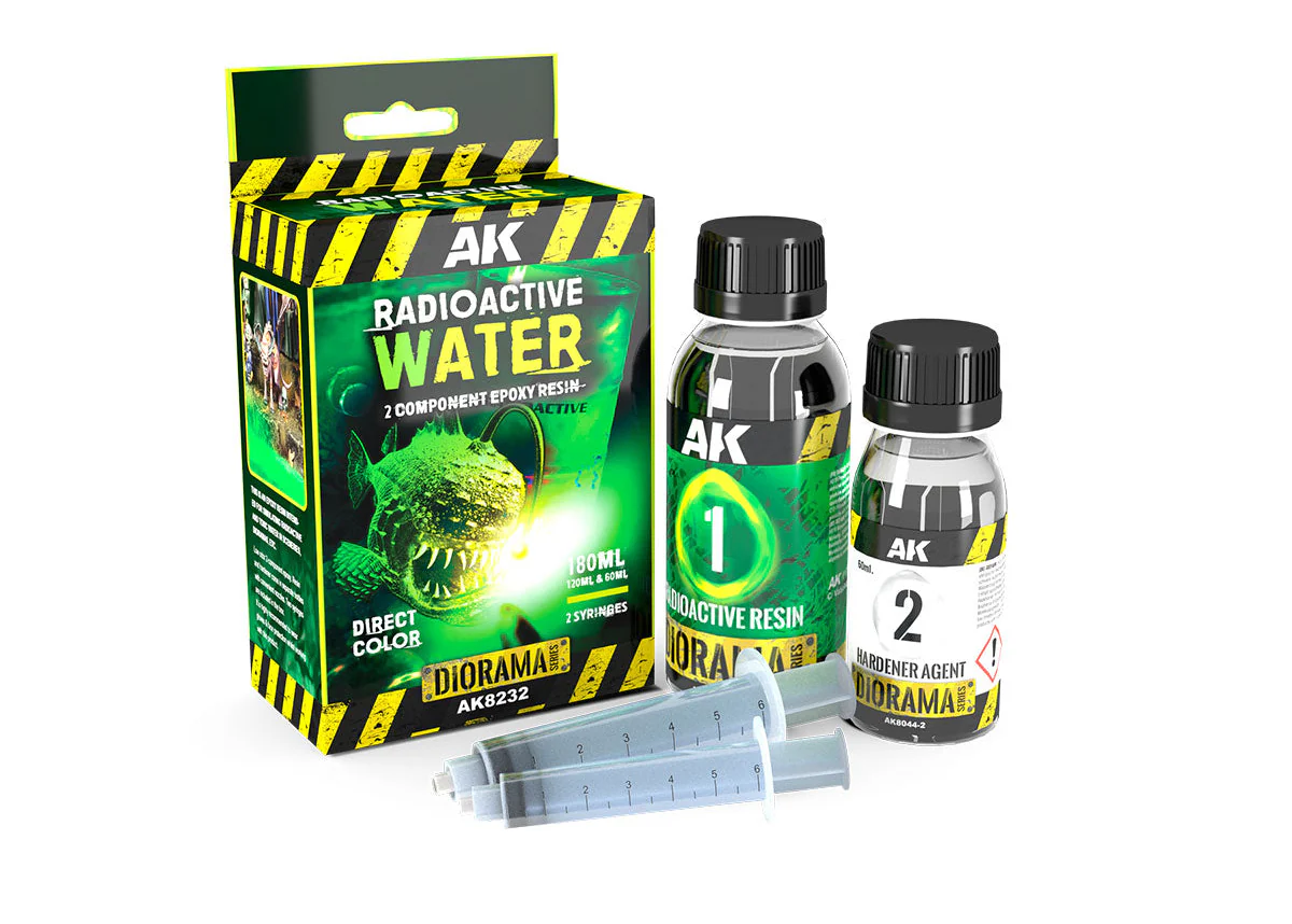AK Interactive Resin Radioactive Water Components Epoxy Resin 180ml