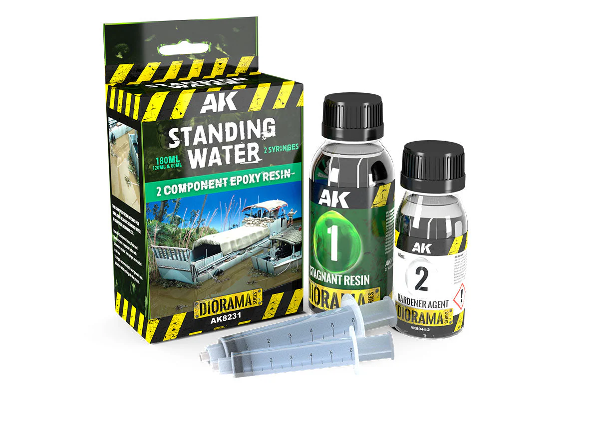 AK Interactive Resin Stagnant Water Components Epoxy Resin 180ml