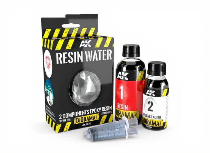 AK Interactive Resin Water 2-Components Epoxy Resin - 375ml