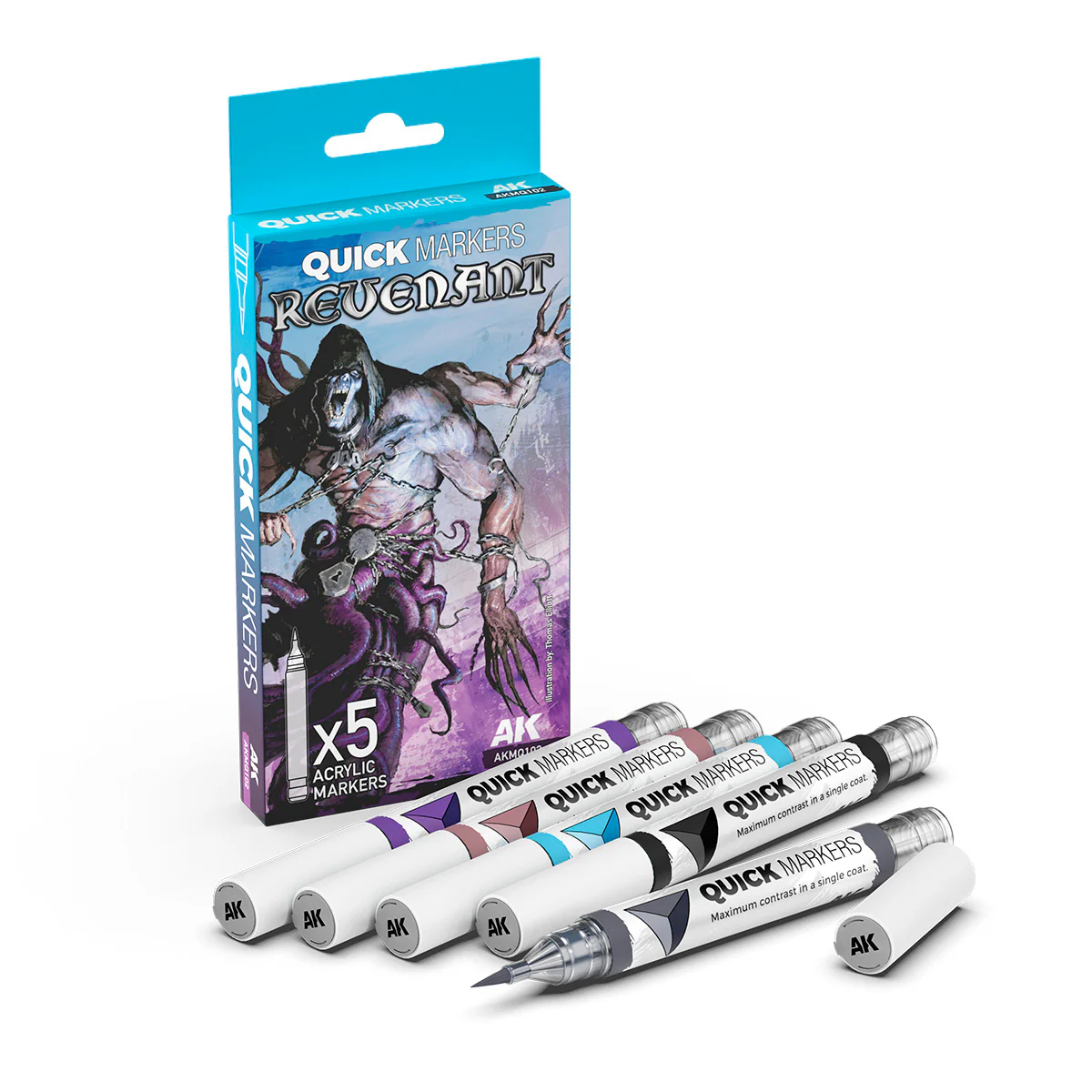 AK Interactive Revenant Quick Markers Set