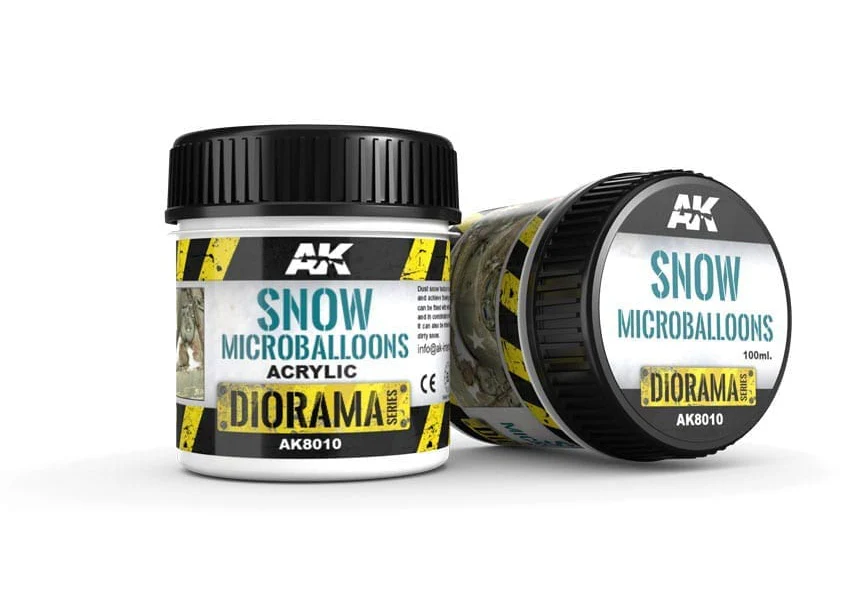 AK Interactive Snow Microballoons - 100ml