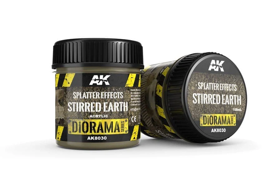 AK Interactive Splatter Effects Stirred Earth - 100ml (Acrylic)