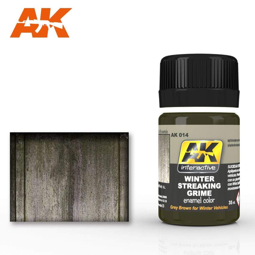AK Interactive Streaking Grime For Winter Vehicles
