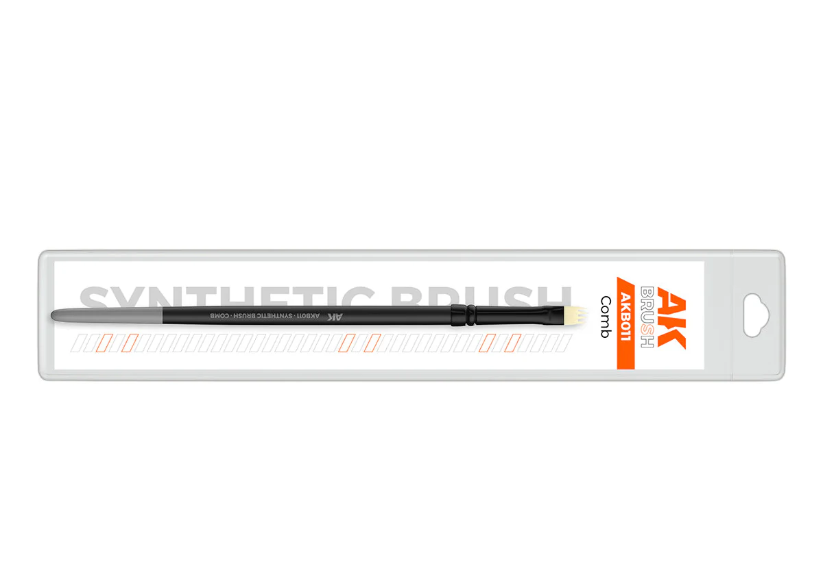 AK Interactive Synthetic Brush - Comb