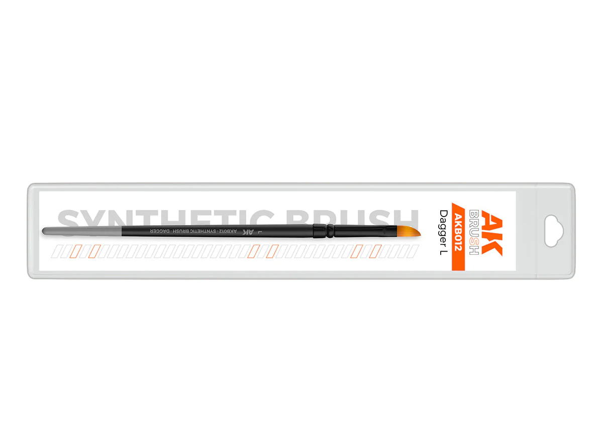 AK Interactive Synthetic Brush - Dagger L