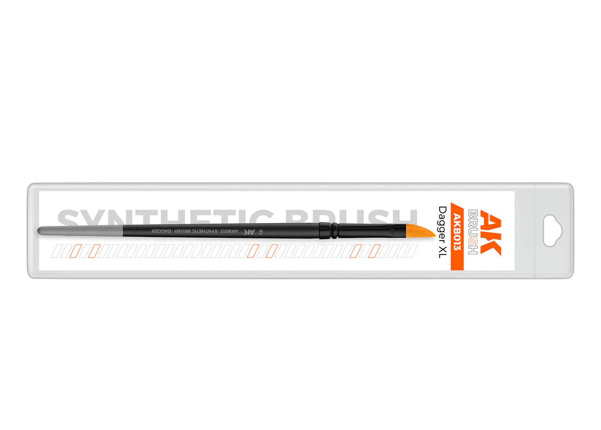 AK Interactive Synthetic Brush - Dagger XL