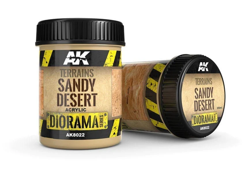 AK Interactive Terrains Sandy Desert - 250ml (Acrylic)
